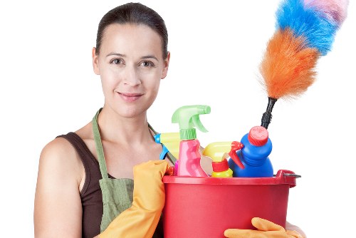 West Heath Carpet Cleaners technician preparing safe carpet cleaning equipment