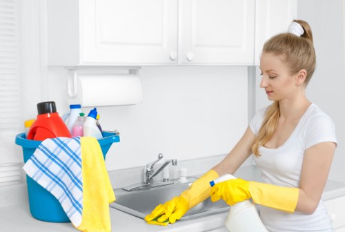 Investigation of a carpet cleaning issue by staff